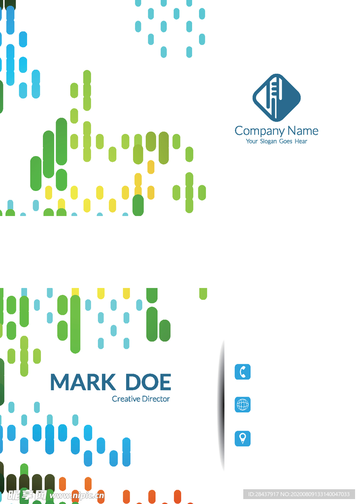 矢量名片模板