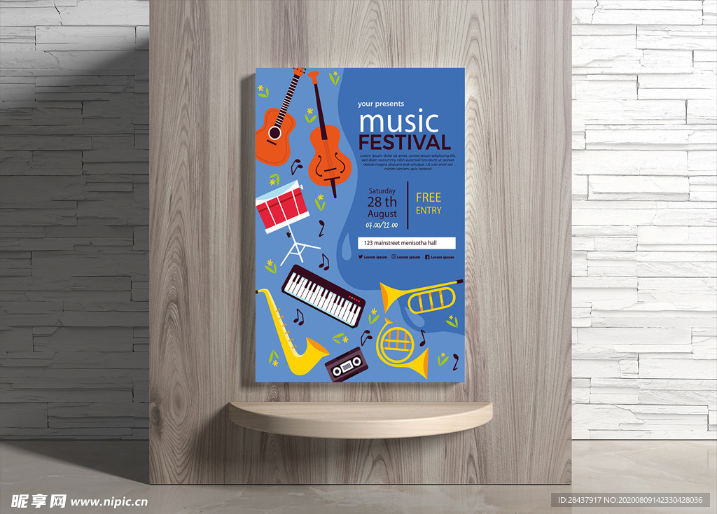 音乐海报