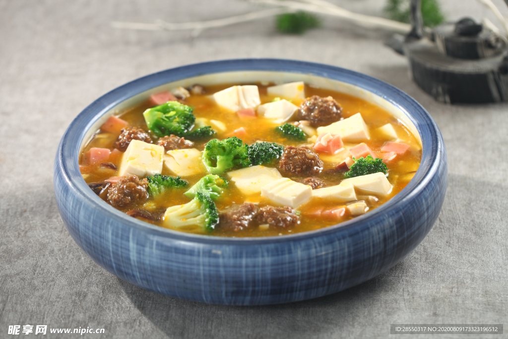 食材 丸子 豆花