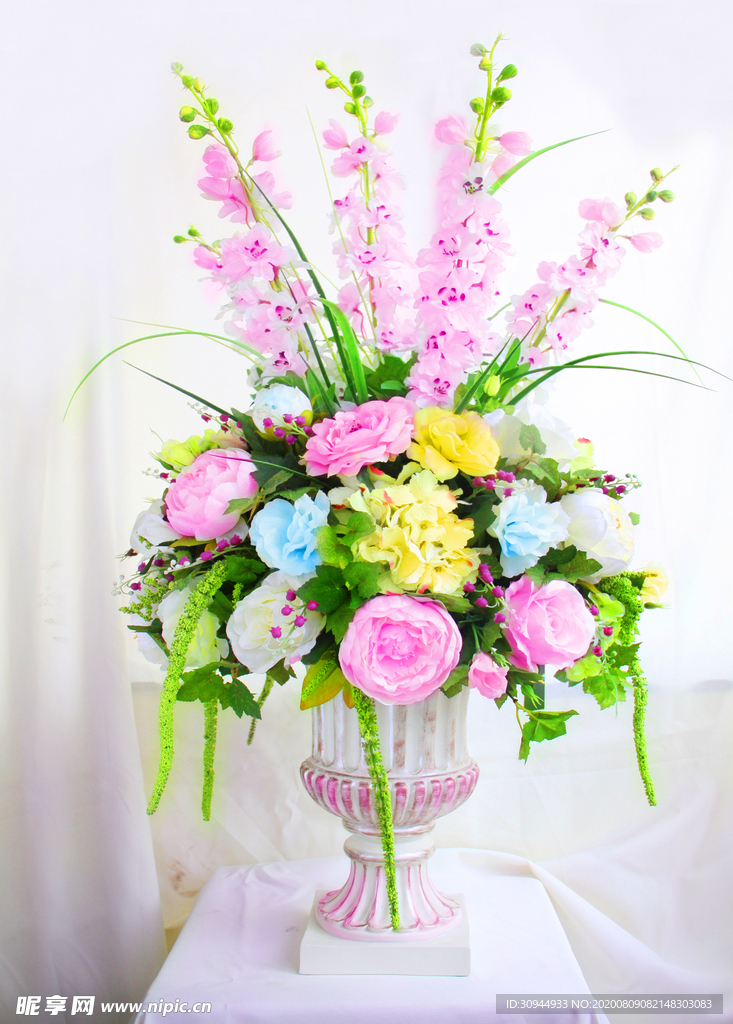 花瓶植物装饰画