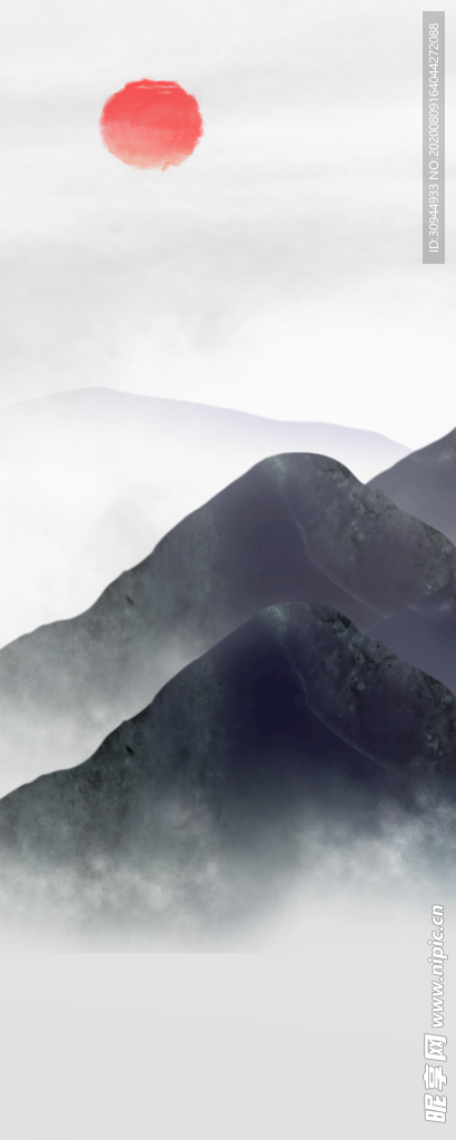 玄关水墨装饰画