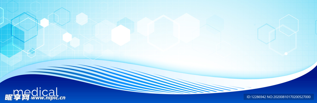 医疗科技banner横幅广告