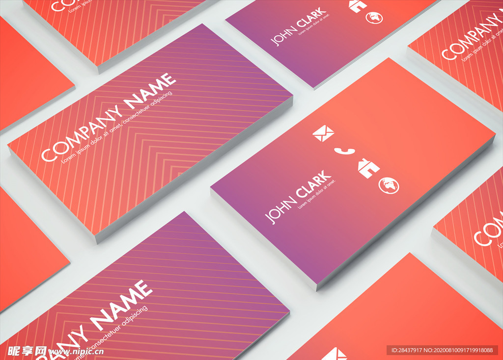 矢量名片模板