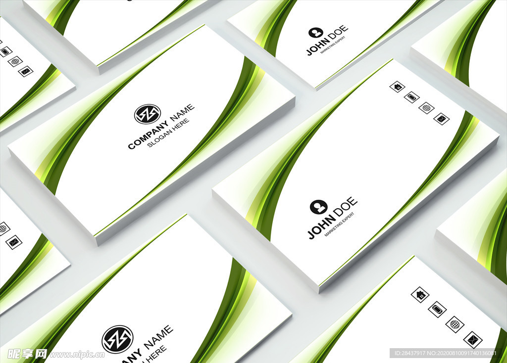 矢量名片模板