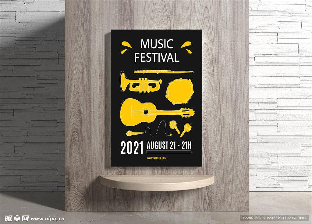 音乐海报