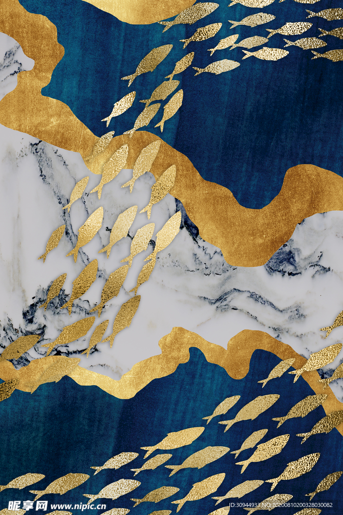 轻奢装饰画玄关