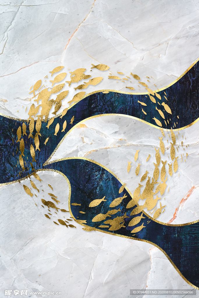 玄关抽象装饰画