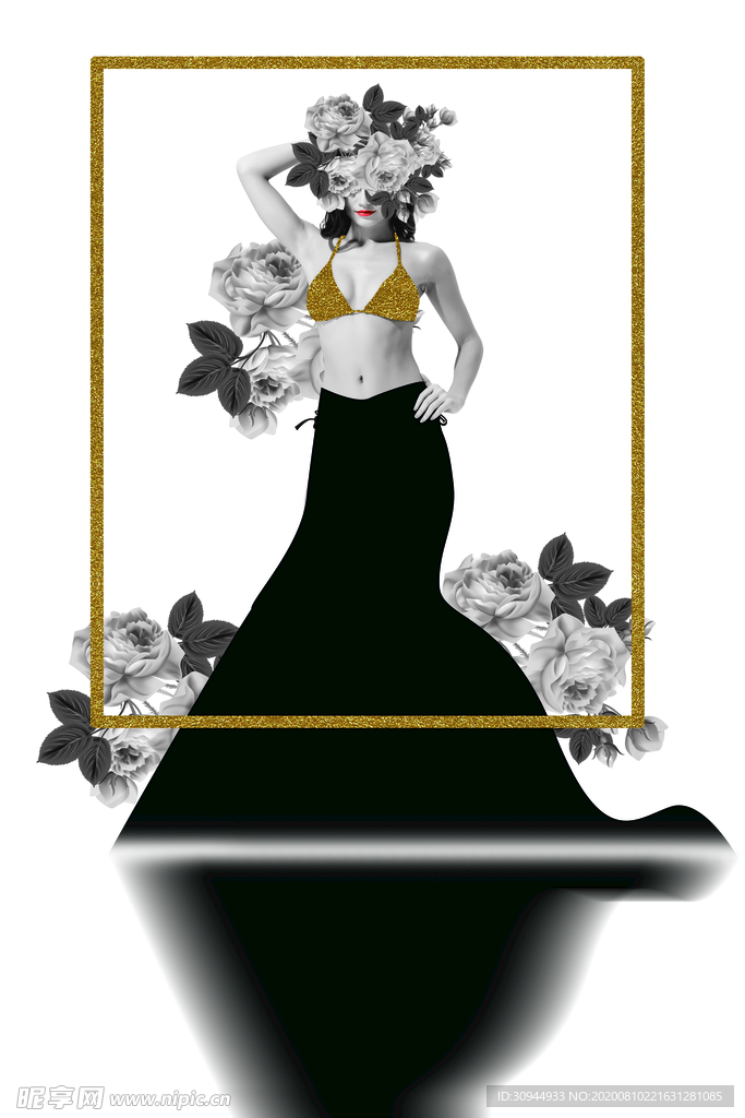 卡通人物装饰画