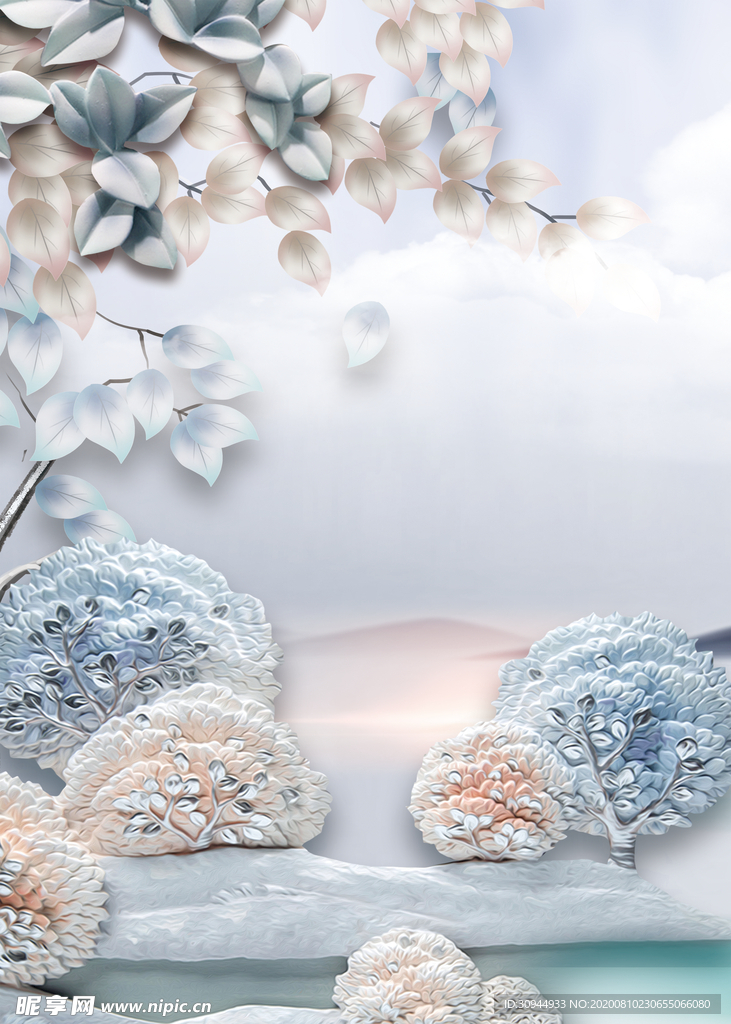 晶瓷画浮雕装饰画