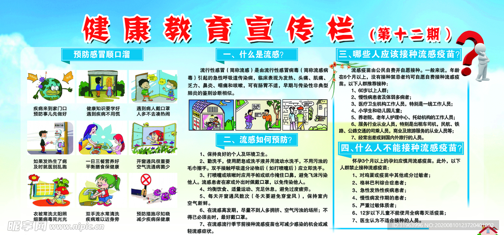 健康教育宣传栏