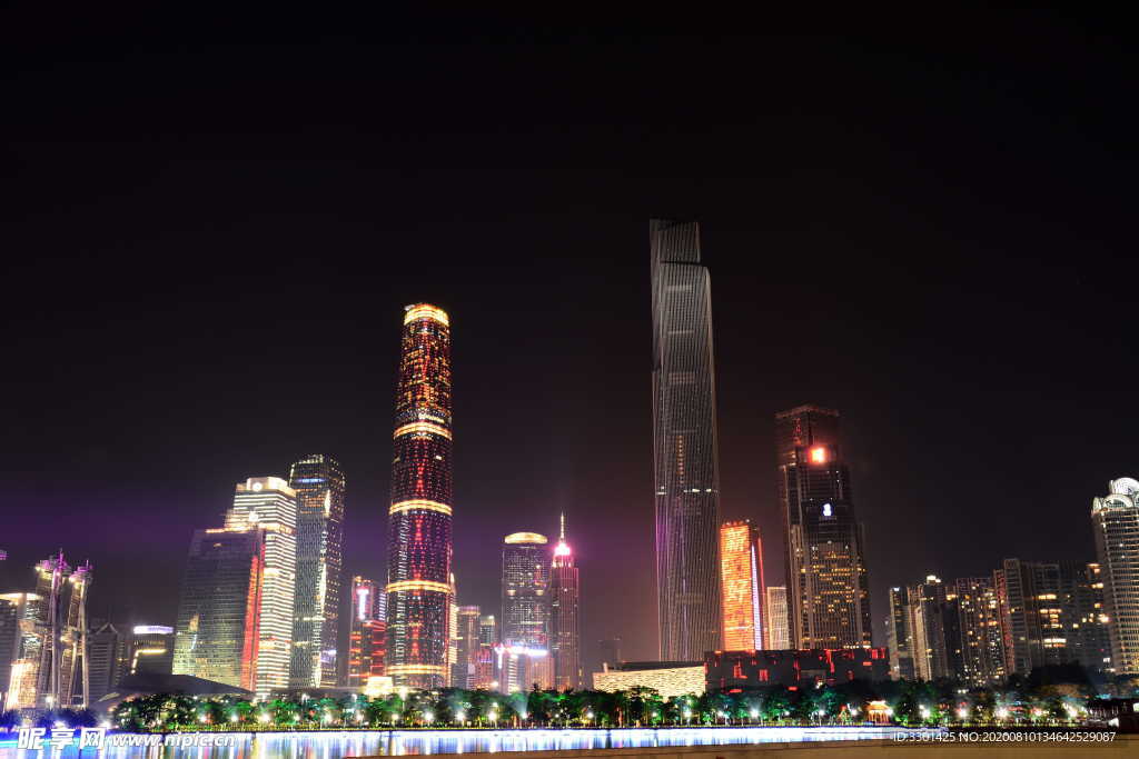 珠江新城夜景