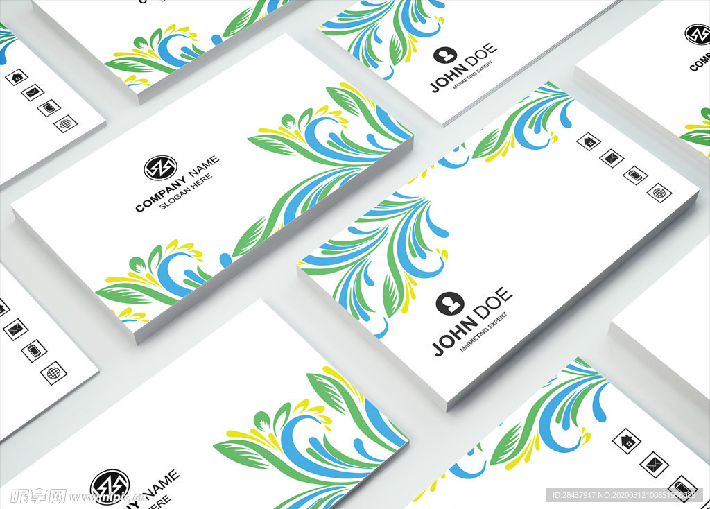 矢量名片模板