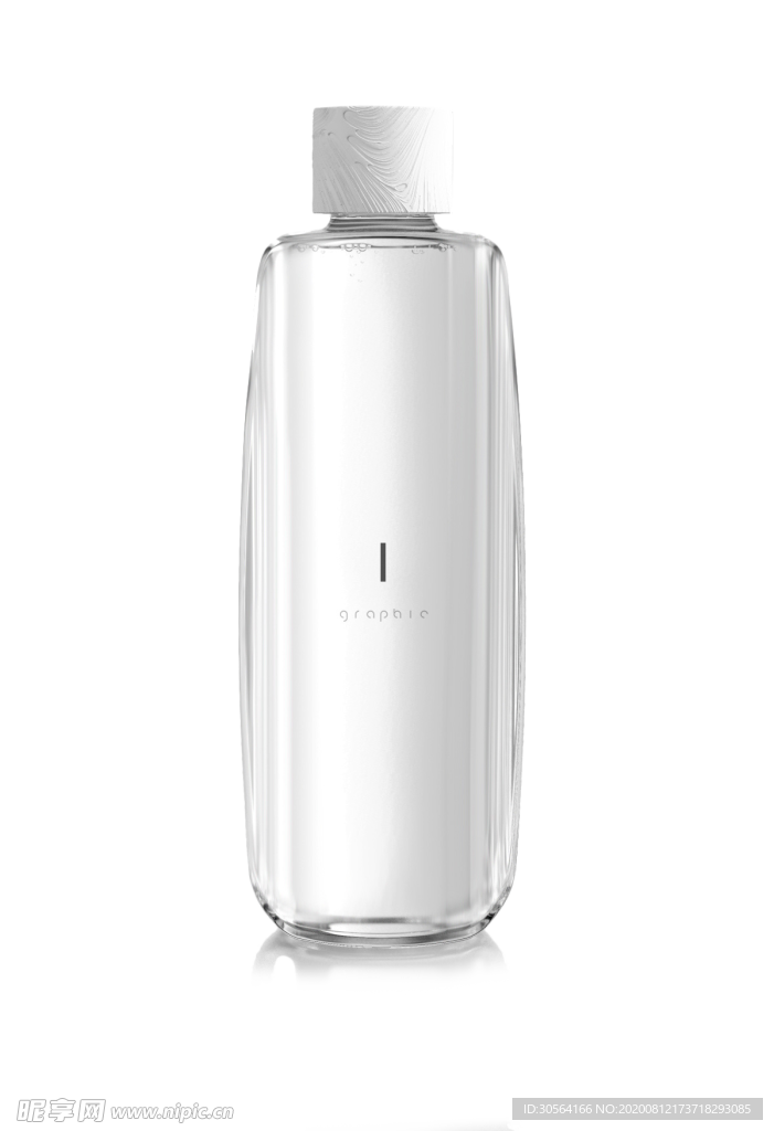 矿泉水瓶子包装合成海报素材