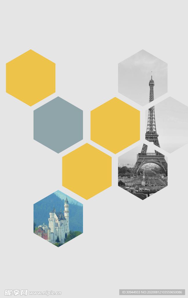 多边形时尚装饰画