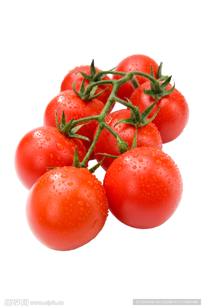 圣女果水果食材合成海报素材