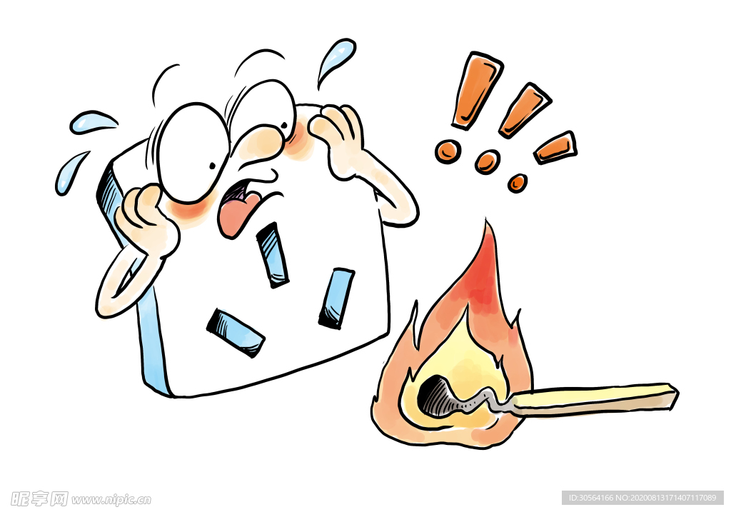 儿童安全用电宣传社会公益素材