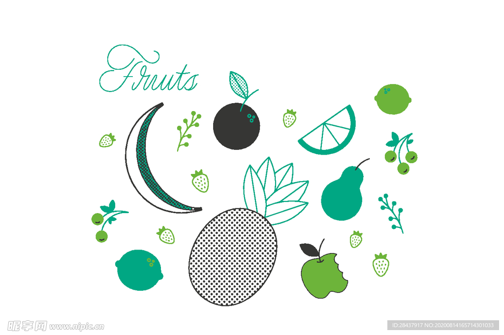 矢量果蔬素材