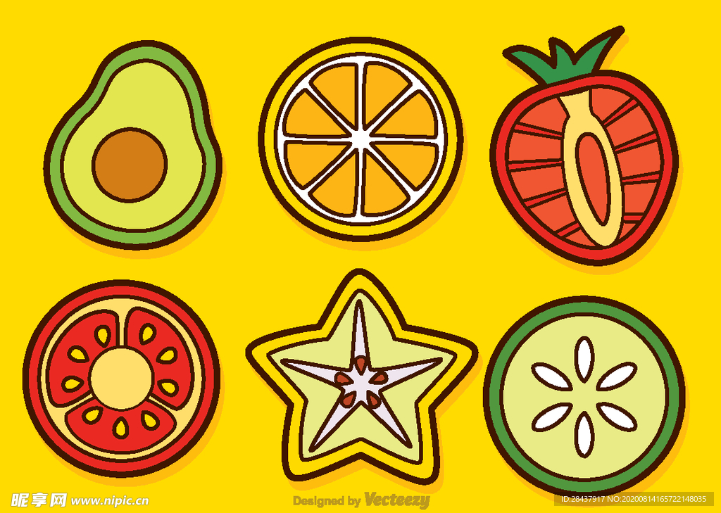 矢量果蔬素材