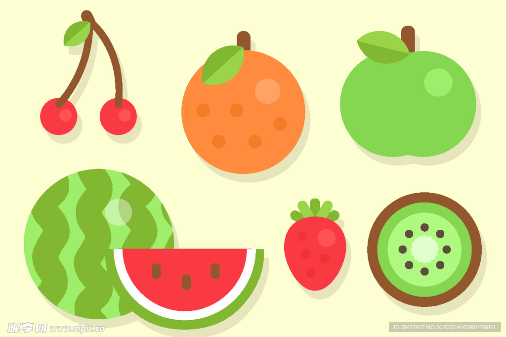 矢量果蔬素材