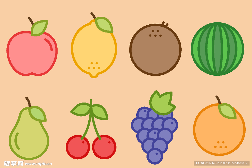 矢量果蔬素材