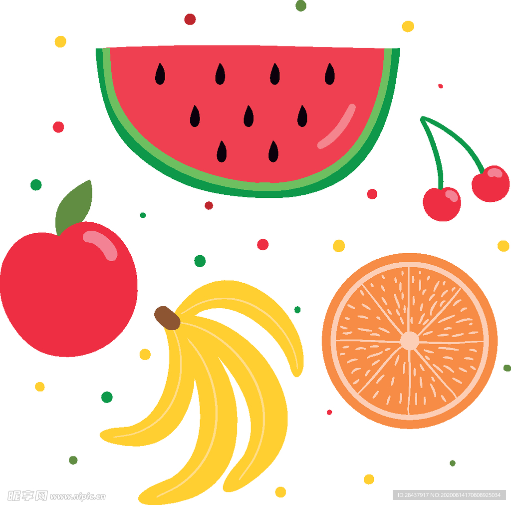 矢量果蔬素材