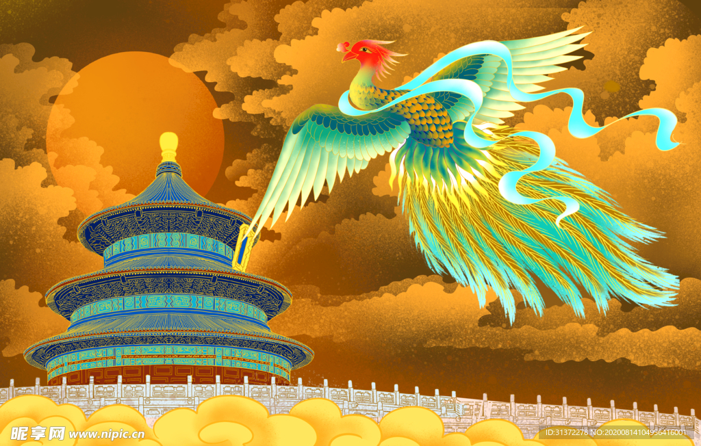 国潮海报设计图片