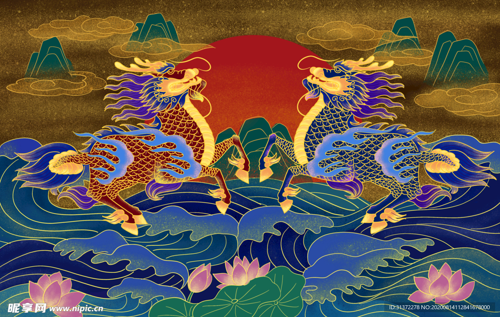 国潮海报设计图片