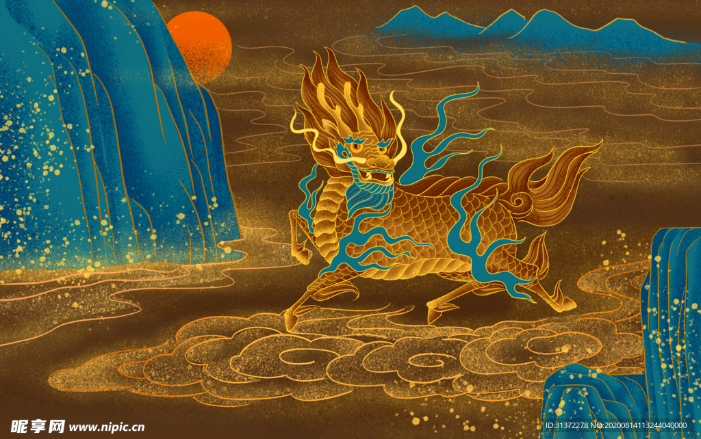 国潮海报设计图片