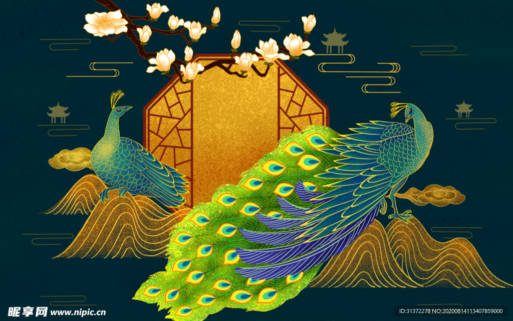 国潮海报设计图片