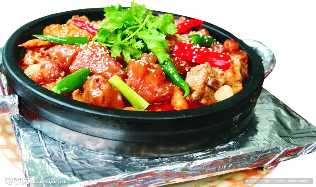 铁锅排骨辣猪手