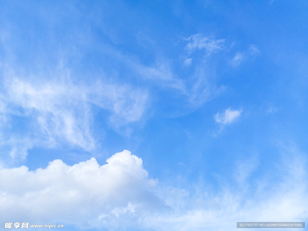 蓝天白云