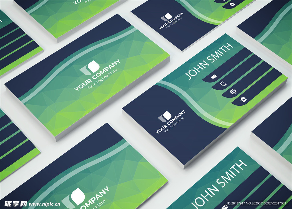 矢量名片模板