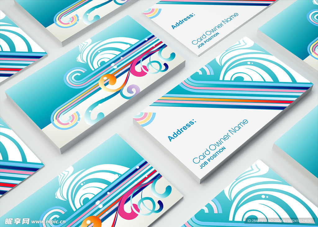 矢量名片模板