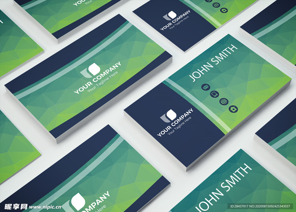 矢量名片模板