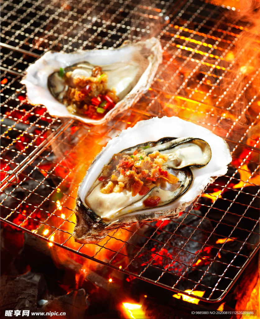 烤生蚝