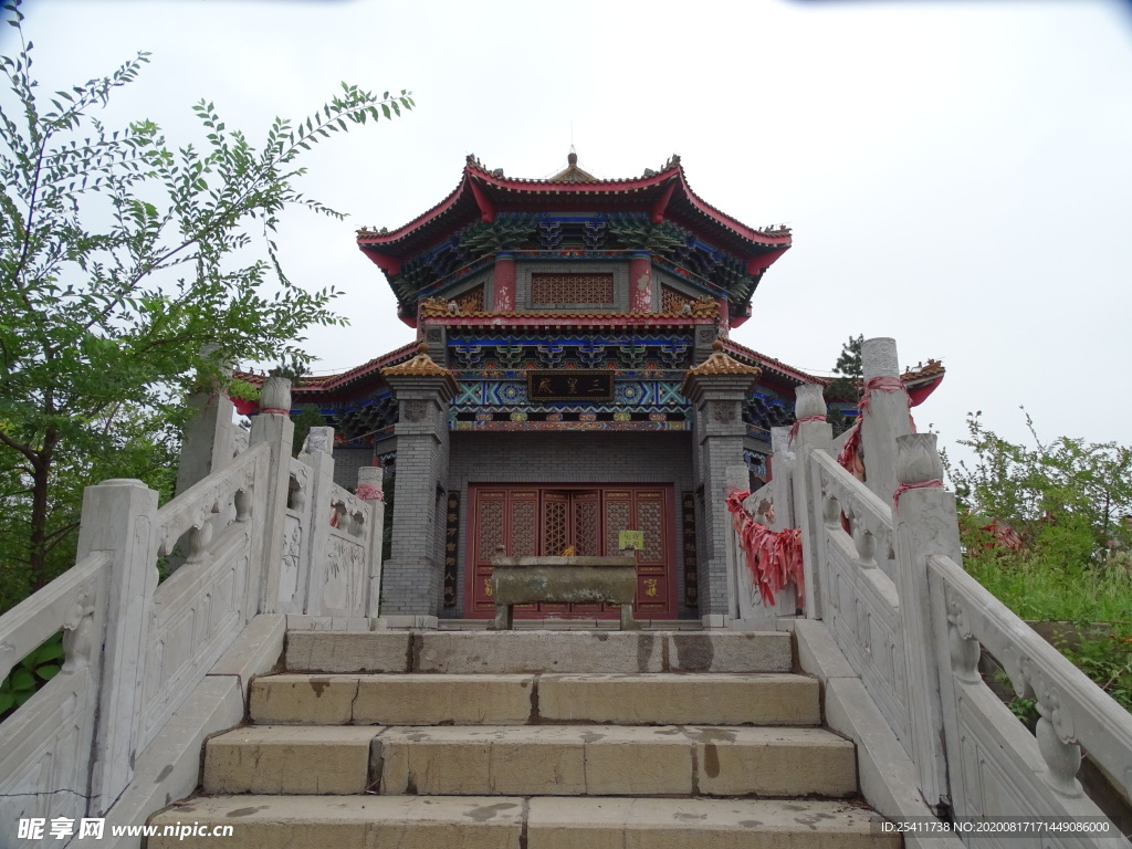 药王庙顶层风景