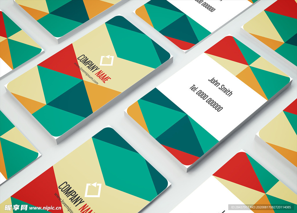矢量名片模板