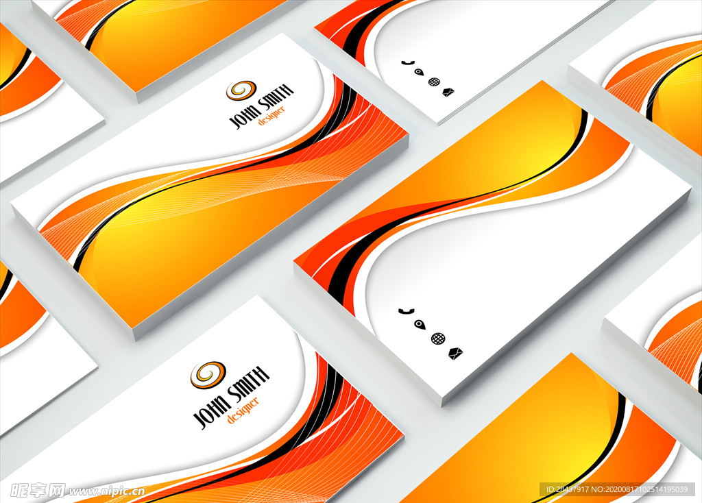 矢量名片模板
