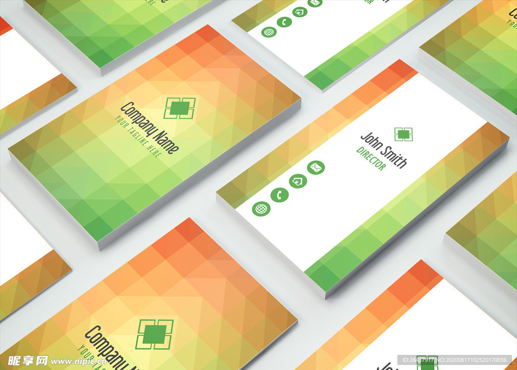 矢量名片模板