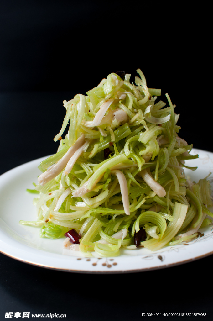 马家沟芹菜拌海鲜菇