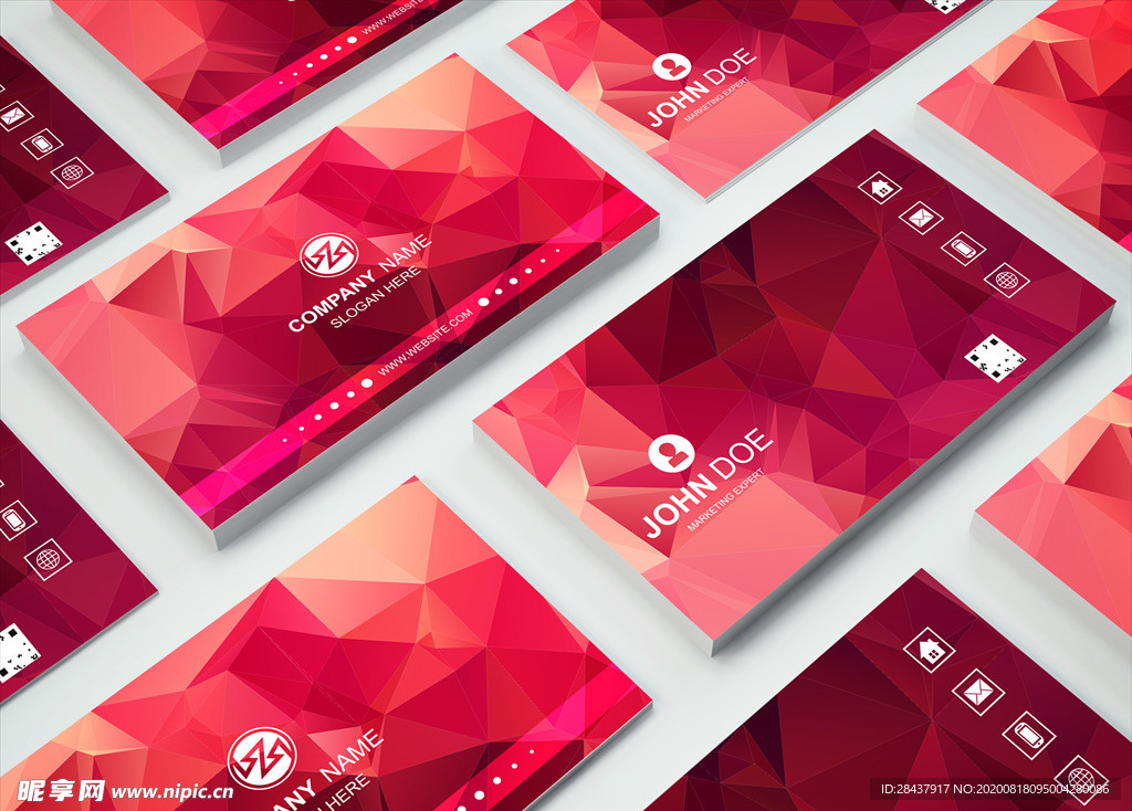 矢量名片模板