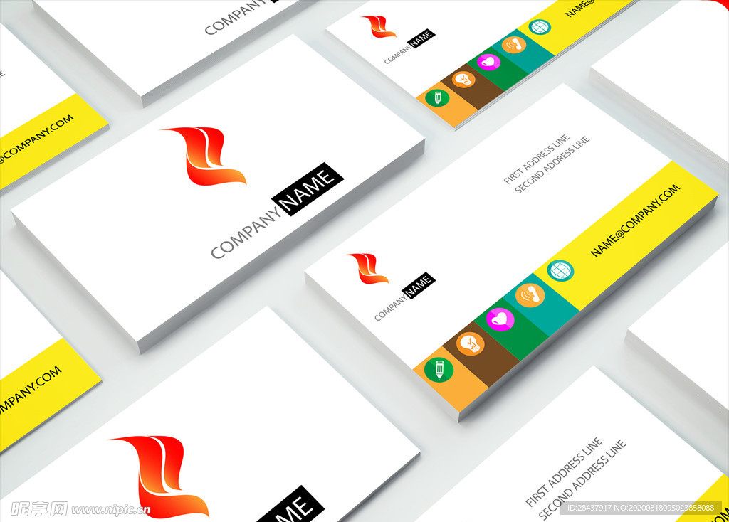 矢量名片模板