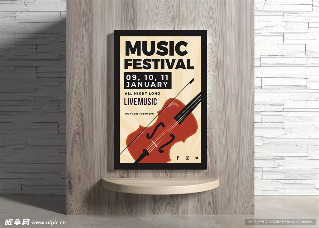 音乐海报