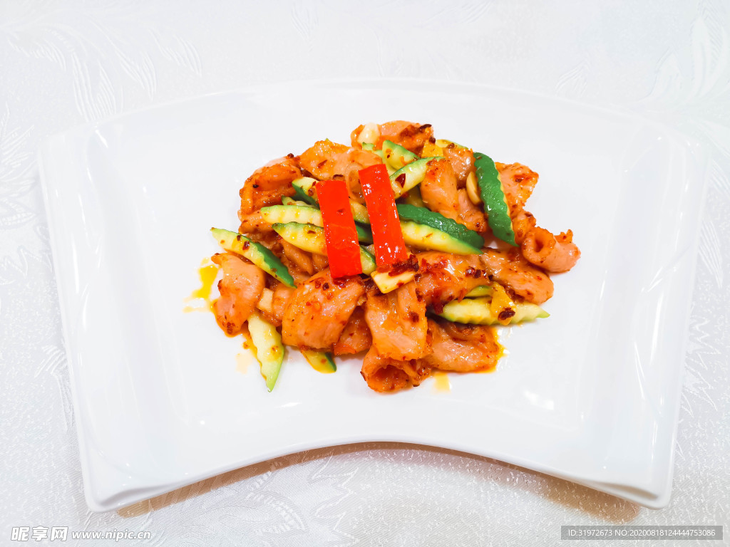 热菜 脆瓜炒豚肉