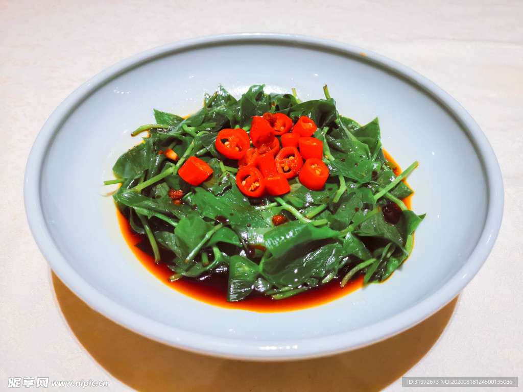 热菜 广式石斛苗