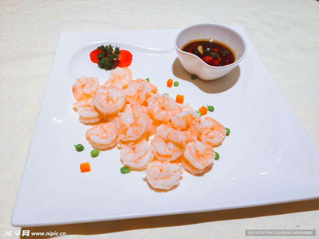 热菜 网红大虾球