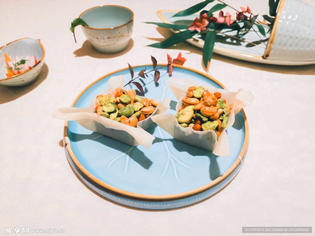 冷菜干果脆三样