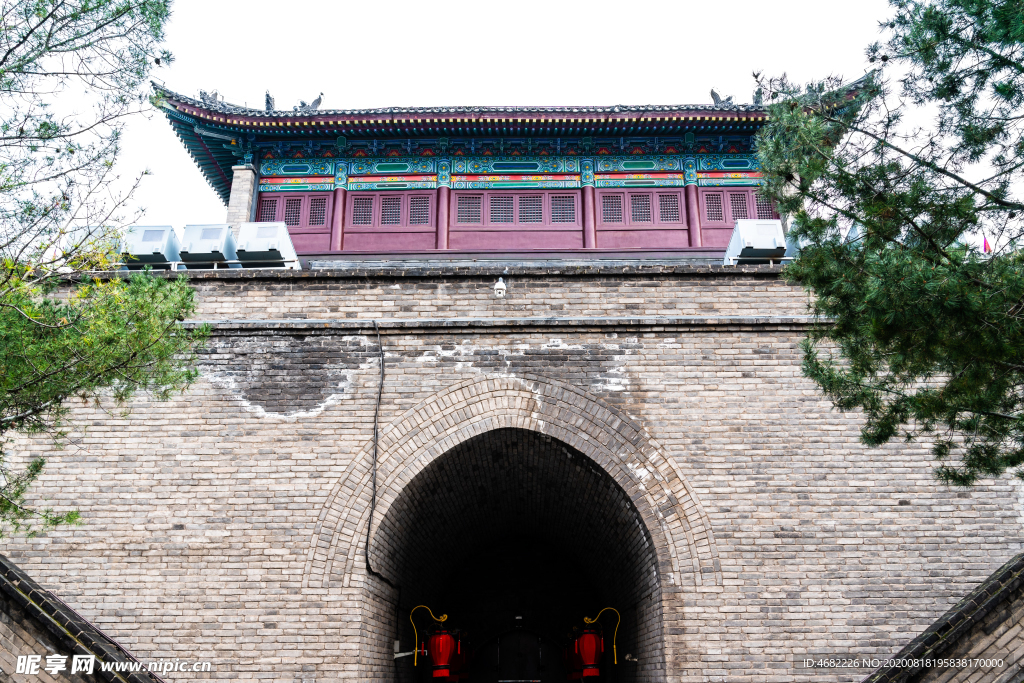 西安古城墙永宁门闸楼