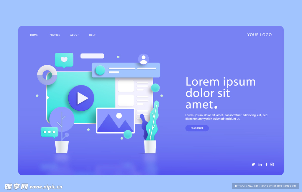 网站网页设计模板