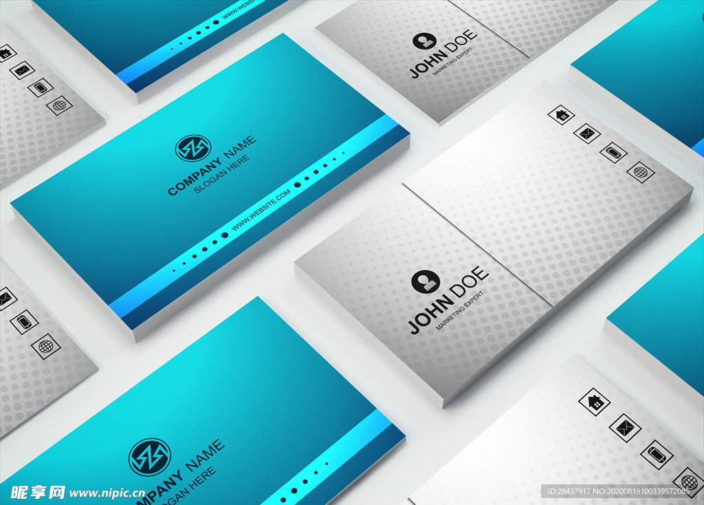 矢量名片模板